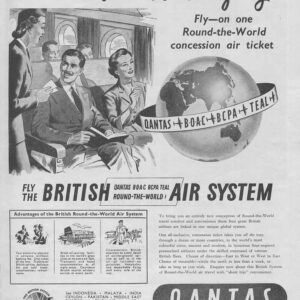 QANTAS Poster 1952